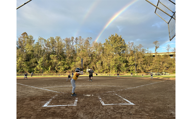 Forget pot of gold, there’s a ballgame at the end of this rainbow.